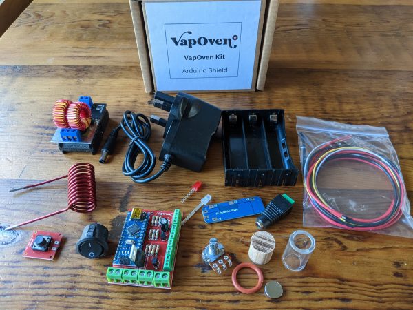build your own arduino powered dynavap induction heater kit